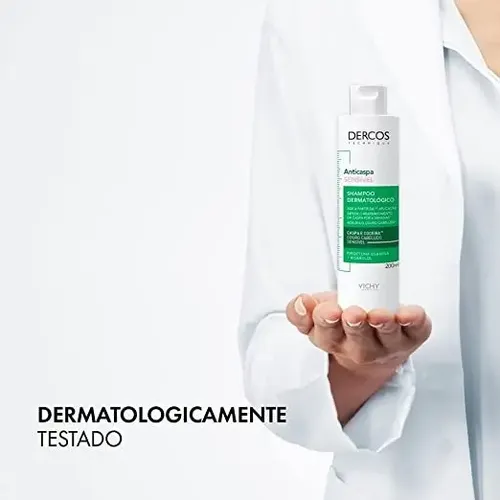 Shampoo Vichy Dercos Technique Anticaspa Cuero Cabelludo Sensible en botella de 200mL por 1 unidad