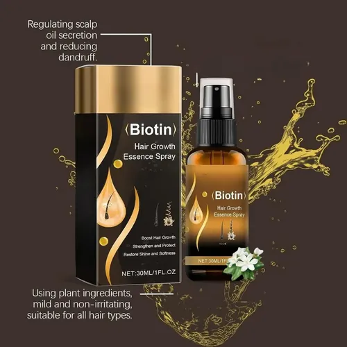 Sérum Spray Capilar Con Biotina, Jengibre Y Ginseng 30ml