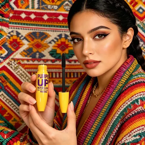 Mascara De Pestañas Pestañas Extra Largas Y Rizadas Para