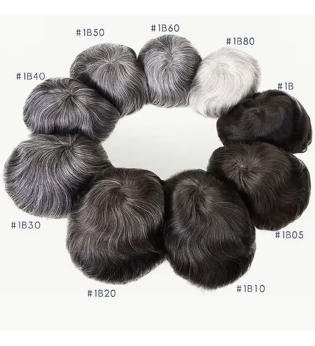Prótesis Capilar Indetectable Cabello100% Humano Para Hombre