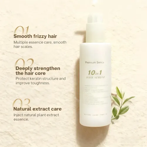 Sérum Capilar 10 En 1, Control Frizz Y Brillo 1ud