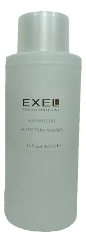 Aceite Para Masajes Exel Profesional Con Vitamina E 480ml