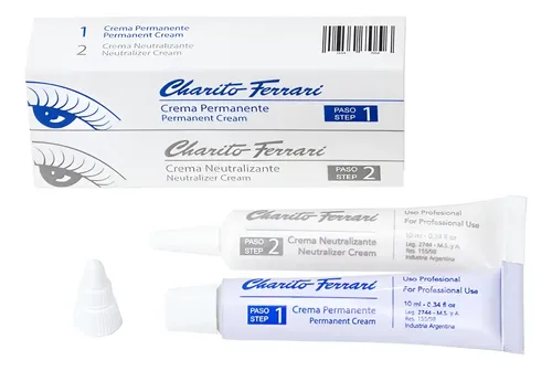 1 Permanente 10ml + 1 Neutralizante 10ml – Charito Ferrari