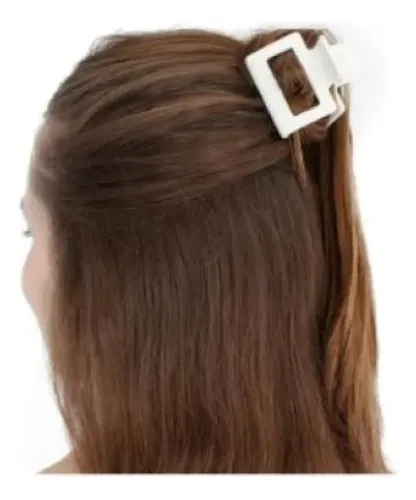 Broche Para Pelo Basico Cuadrado