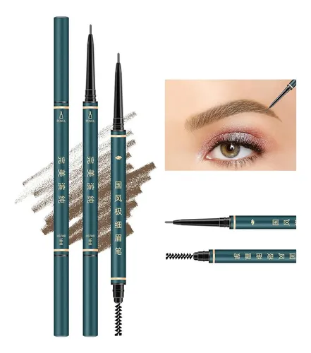 Lápiz De Cejas Bechy Marrón Waterproof 3 Pzas