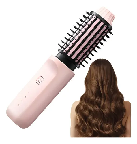 Roll Straight Doble Uso Eléctrico Peine Wireless Curl Stick