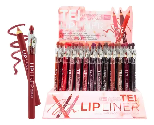 Lapiz Delineador Waterproof Para Labios Lip Linner Tei