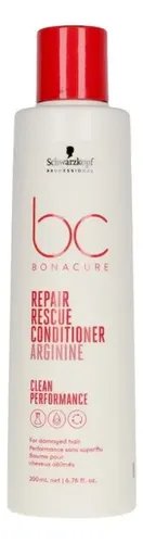 Acondicionador Bc Peptide Repair Rescue 200ml De Schwarzkopf
