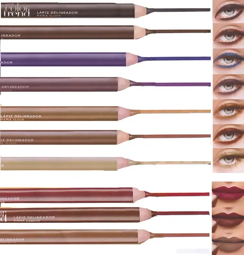 Delineador De Ojos En Lápiz Color Trend Avon – Color Bronce Metálico