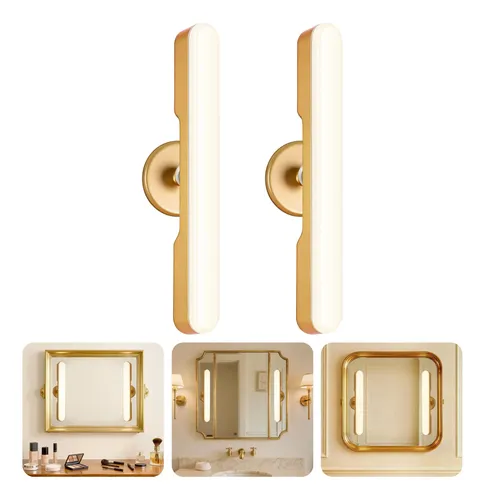 Set De 2 Luces Inalámbricas Para Tocador Cambk, Barra De Luz