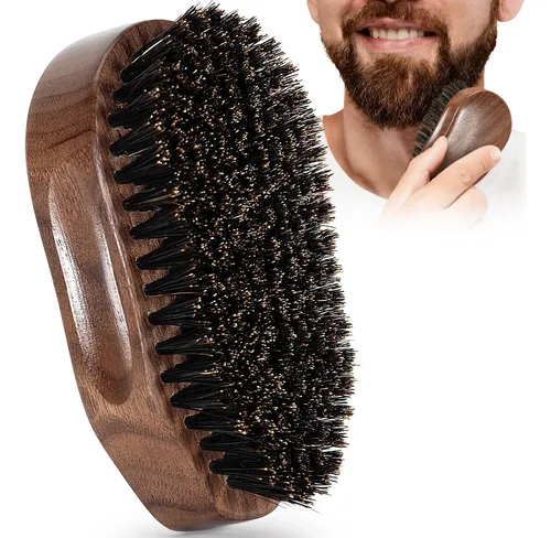 Groomage Cepillo De Barba For Hombres, Cepillo De Barba Y