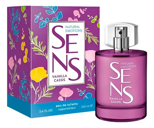 Sens Natural Emotions Vainilla Cassis Para Mujer Edt 100 Ml