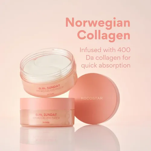 Parches De Ojos De Gel Hidrofílico Con Colágeno Y