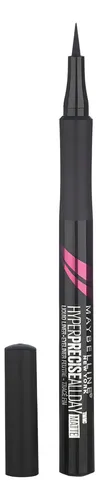 Delineador Líquido Maybelline Hyper Precise All Day Matte Color Negro Efecto Mate