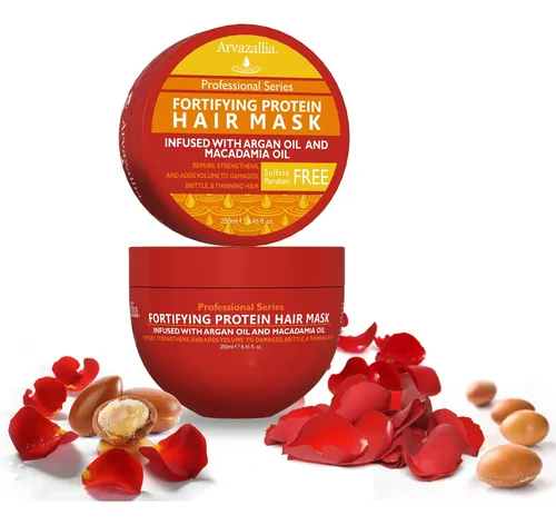 Mascarilla Capilar Fortificante Con Proteína Y Aceite De Arg