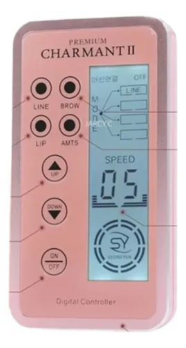 Dermógrafo digital para cejas y labios Charmant Premium 2