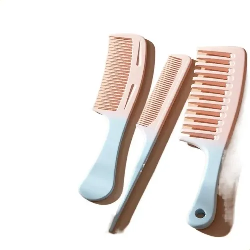 Peine De Dientes Largos Para Cabello Largo De Mujer, Con Col