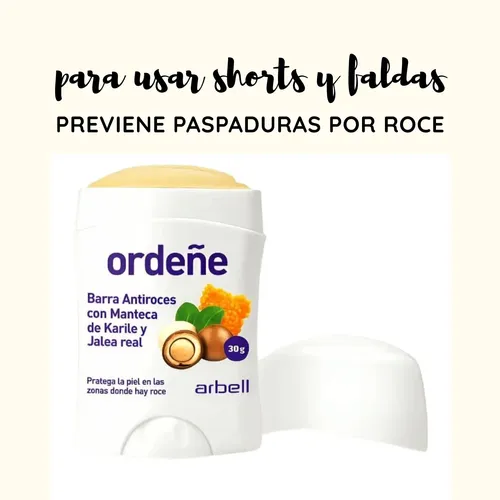 Anti Roce Stick Arbell Ordeñe Previene Paspaduras