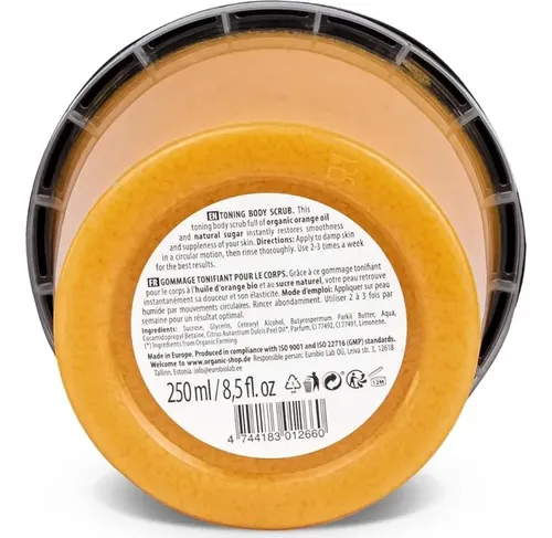 Exfoliante Corporal Natural Organic Shop Naranja 250ml