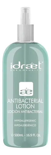 Idraet Locion Antibacterial Hipoalergenico X500 Rostrocuerpo