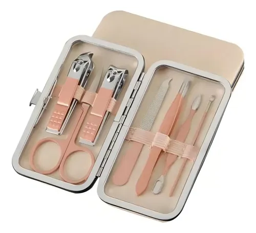 Kit de manicura de 7 piezas – Pedicura de acero inoxidable