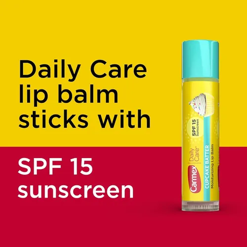 Carmex Lip Balm Cupcake Batter Stick Sin Blister Orig Spf 15