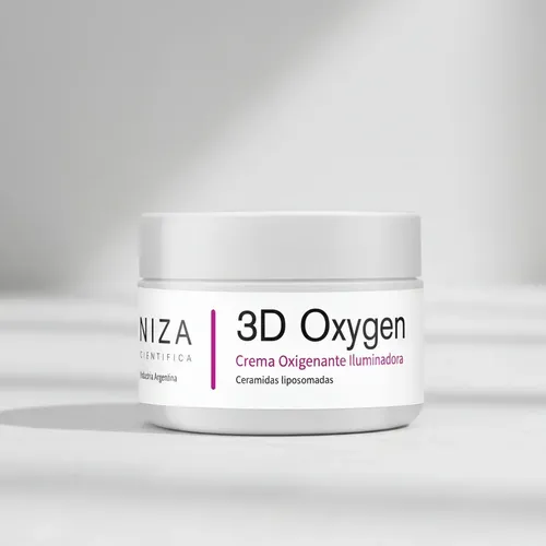 Crema Oxigenante Iluminadora Niza 3d Oxigen 60g Todo Tipo De Piel Día/noche