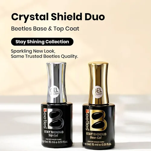 Set Gel Beetles Base Y Top Coat 2p 15ml