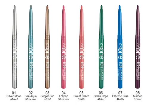 Idi Makeup Delineador Retractil The One 02 Sea Aqua Shimmer