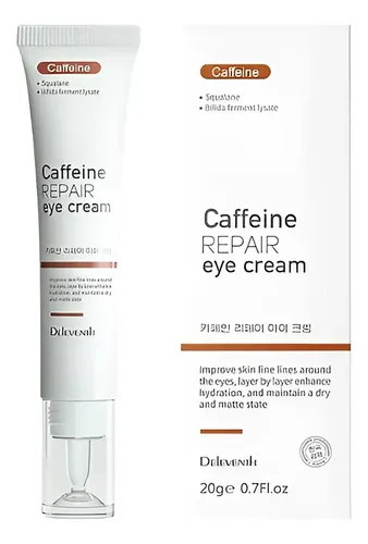 Contorno Ojos Cafeína Deleventh Crema Bolsas Ojeras 20g
