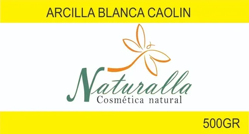Arcilla Blanca Caolín (uso Cosmético) 500 Gr
