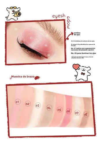 Miss Rose Rubor Mate Natural Iluminador Contorno Precio Bajo