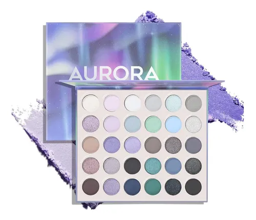 Paleta De Sombras 30 Tonos Neutros Pigmentados