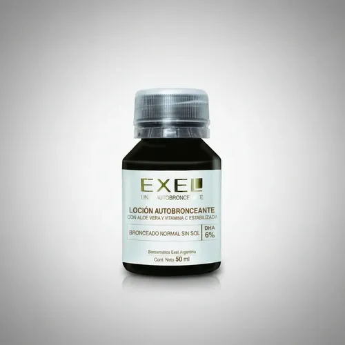 Loción Autobronceante 6% Sin Color Bronceado Exel 50ml X2
