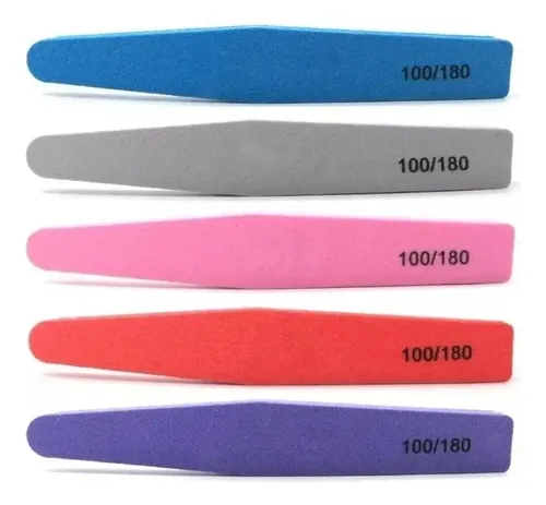Combo X3 Lima Sponge Lima Bloque Manicura Uñas Esculpidas