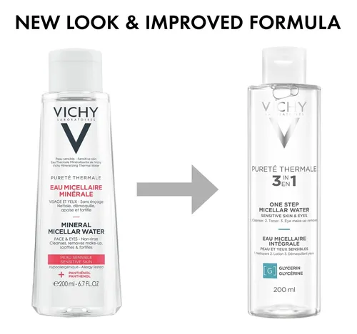 Vichy Pureté Thermale Agua Micelar Todo En 1 200ml