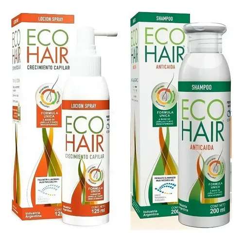 Pack Garre Guevara Ecohair: Shampoo y Loción Anticaída para Cabello Debilitado