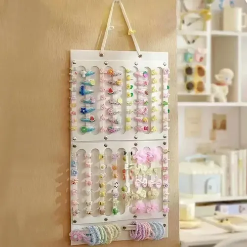 Soporte Para Moños Y Cintas, Organizador De Clips De Fieltro
