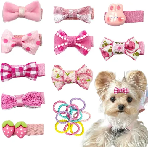 23 Pinzas Para El Pelo Para Perros Pequeños, Accesorios De A