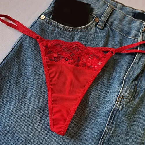 Colaless Tanga Hilo Dental De Tul Y Puntilla Mordisco