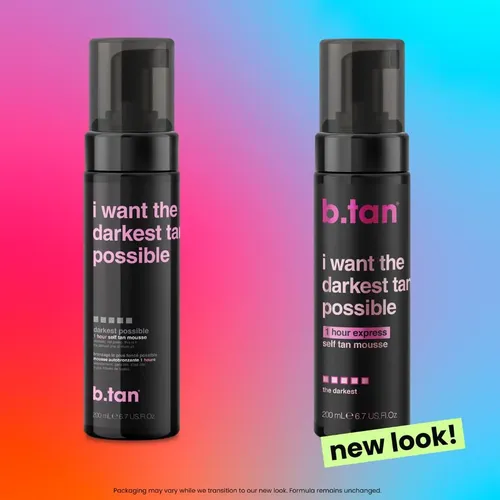 Mousse Autobronceadora Ultra Oscura B.tan, 6.7 Onzas Líquida