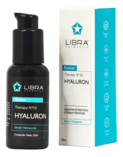Kit X2 Sérum Hidratante Ácido Hialurónico Día Noche 50g Libra Cosmética