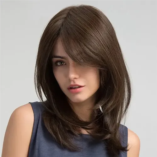 Pelucas De Pelo Para Mujer, Para Fiestas Diarias, Natural