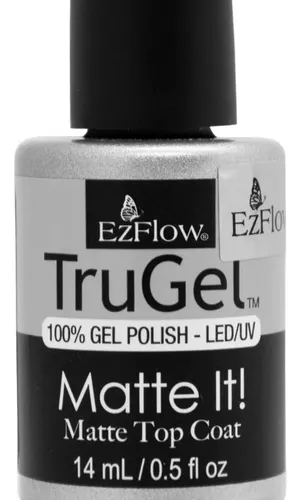 Ezflow Trugel Top Coat Matte It Esmalte Semipermanente 14ml