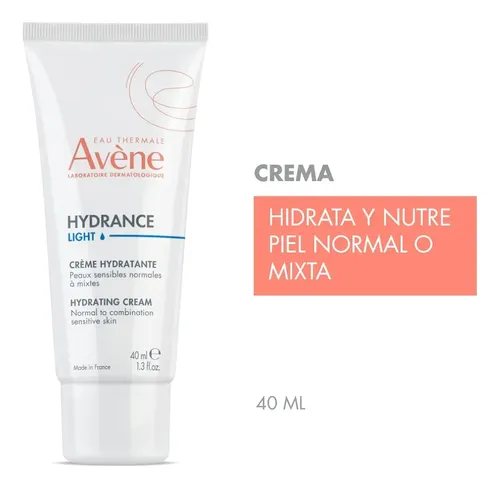 Emulsión Avène Hydrance para piel normal de 40mL/40g