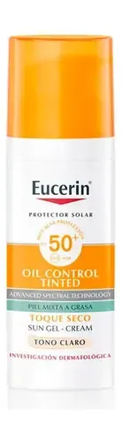 Eucerin Sun Fps 50 Oil Control Claro Toque Seco Fa Eucerin