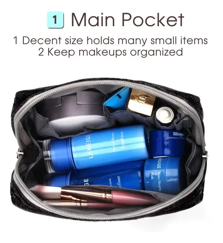 Bolsa De Maquillaje Narwey Pequeña Para Bolso De Viaje Y Cos