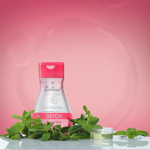 Agua Micelar Teatrical Détox Té Verde 600ml