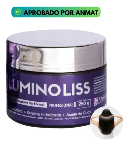 Alisado Progresivo Luminoliss 250g Sin Formol