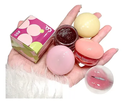 Brillo Labial Jelly Jam Solid Lip Gloss Gege Bear